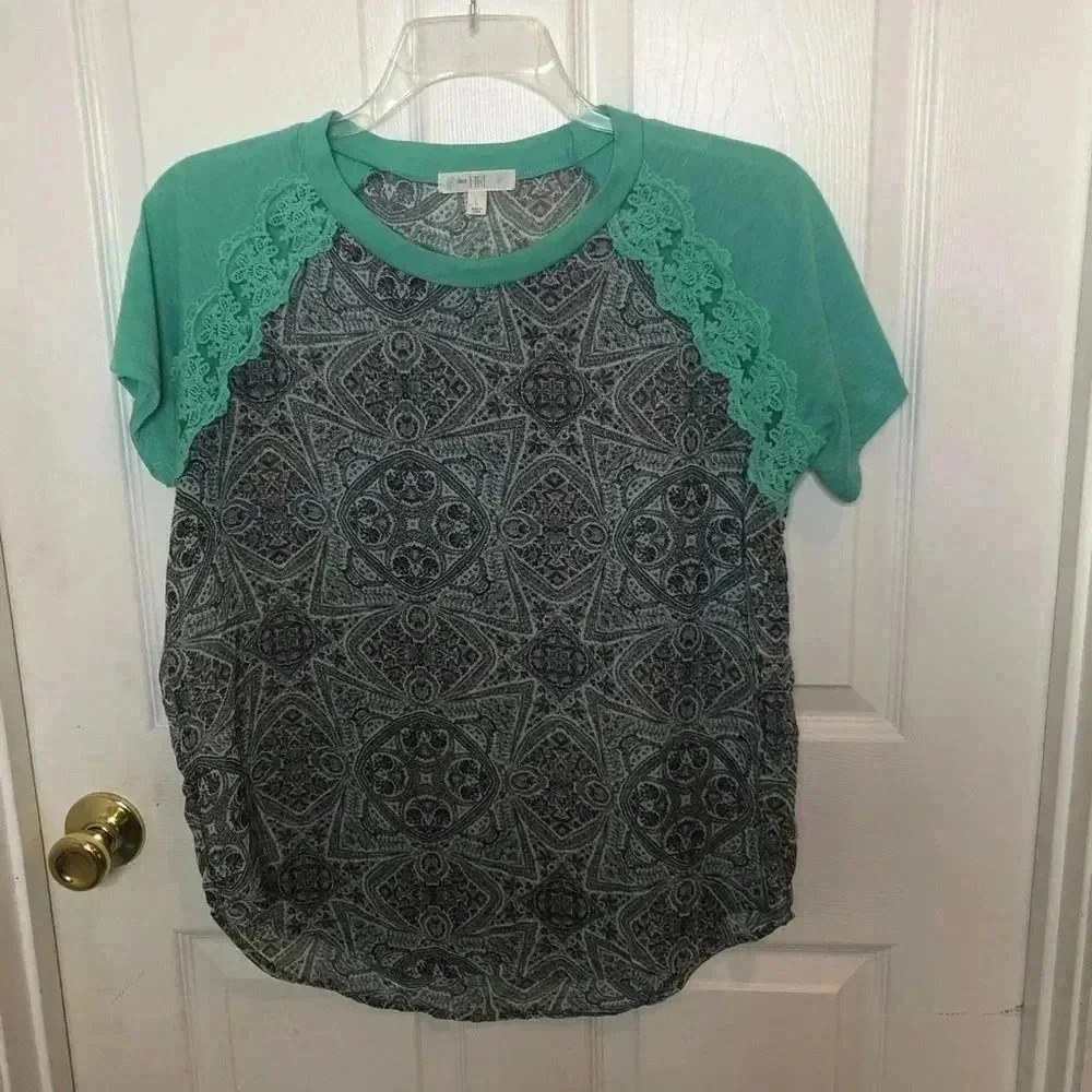 Love fire sheer top